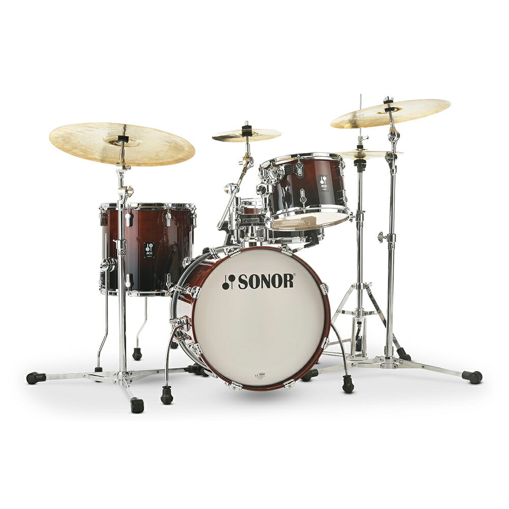 SONOR AQ2 Series BOP [SN-AQ2BOP] BRF (ブラウン・フェード) シンバル・ハードウェア別売り