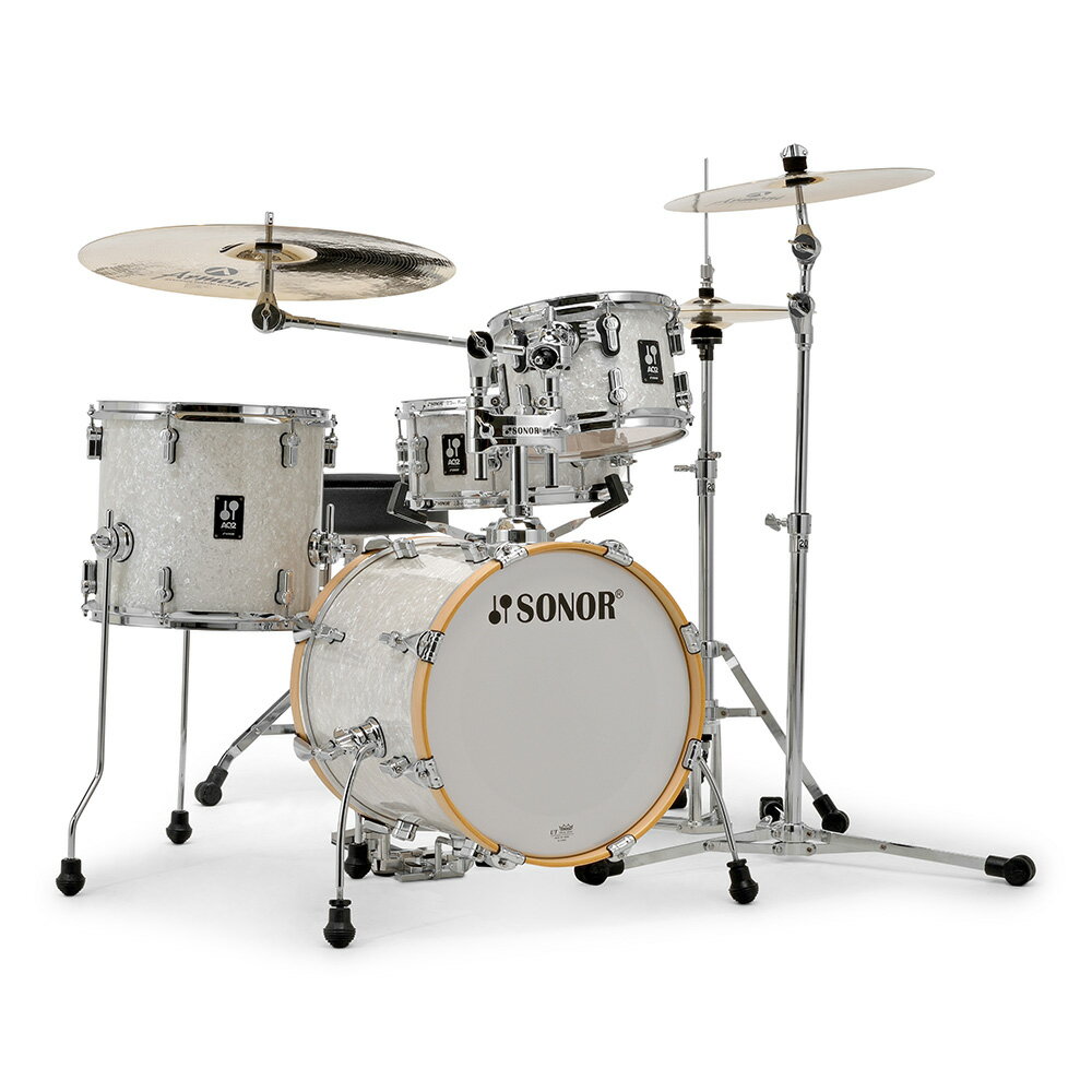 SONOR AQ2 Series SAFARI [SN-AQ2SAF] WHP (ホワイト・パール) シンバル・ハードウェア別売り