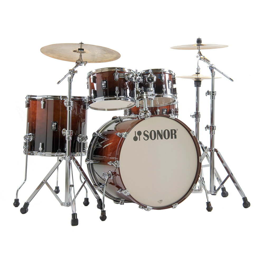 ■5,000円OFFクーポン配布中 SONOR AQ2 Series STAGE [SN-AQ2SG] BRF (ブラウン・フェード) ハードウェアセット