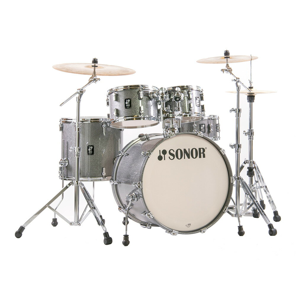 SONOR AQ2 Series STAGE [SN-AQ2SG] TQZ (チタニウム・クオーツ) シンバル・ハードウェア別売り