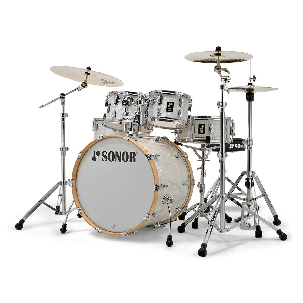 SONOR AQ2 Series STAGE [SN-AQ2SG] WHB (ホワイト・パール) ハードウェアセット