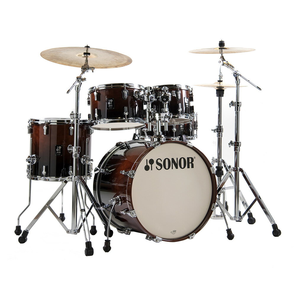 SONOR AQ2 Series STUDIO [SN-AQ2ST] BRF (ブラウン・フェード) シンバル・ハードウェア別売り