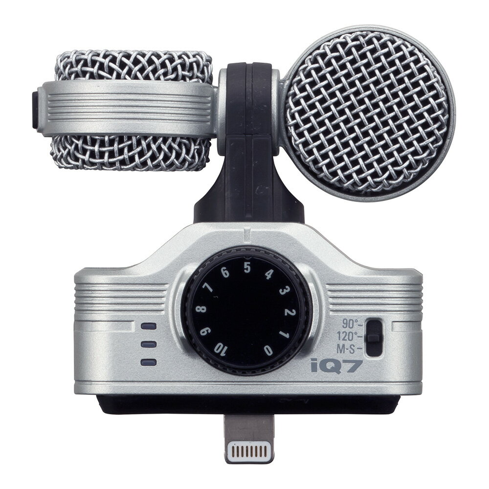 ZOOM iQ7 MS Stereo Mic for iOS Devices