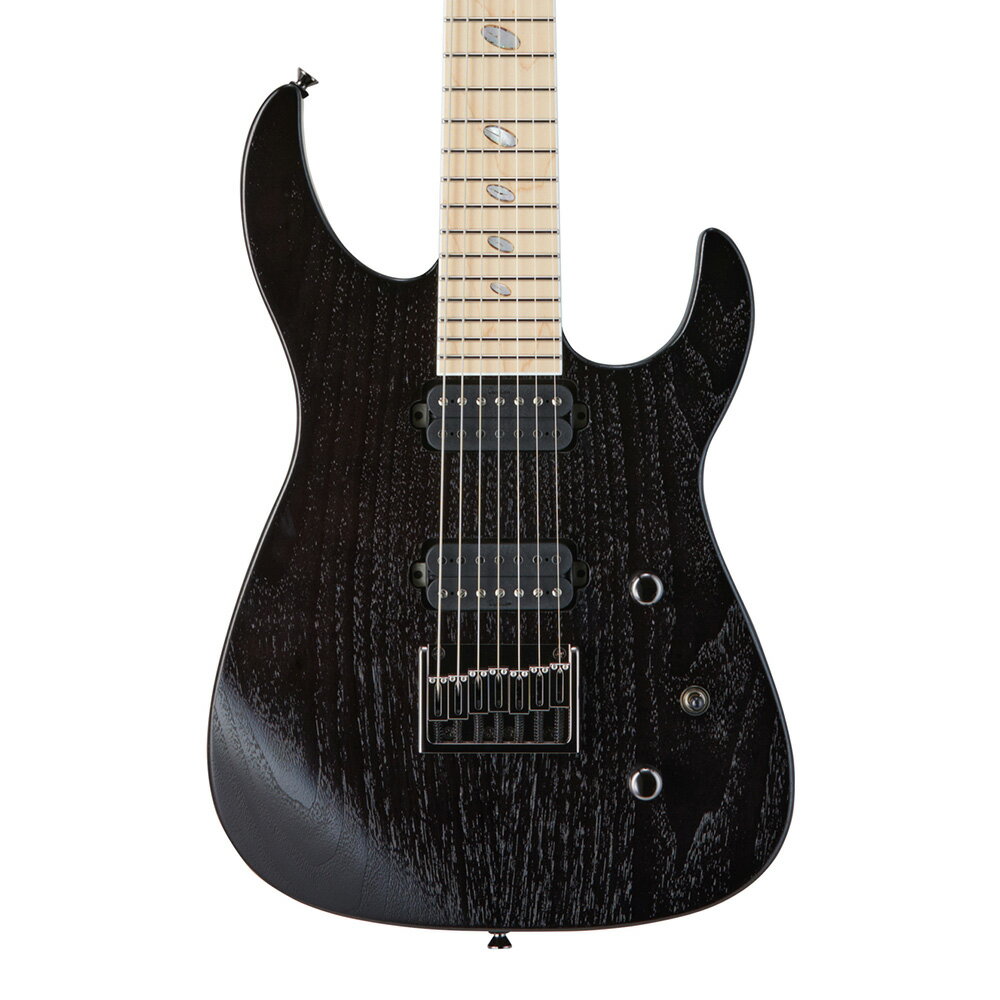 ギター, エレキギター Caparison Guitars Dellinger7-WB-FX MF Trans.Charcoal Black