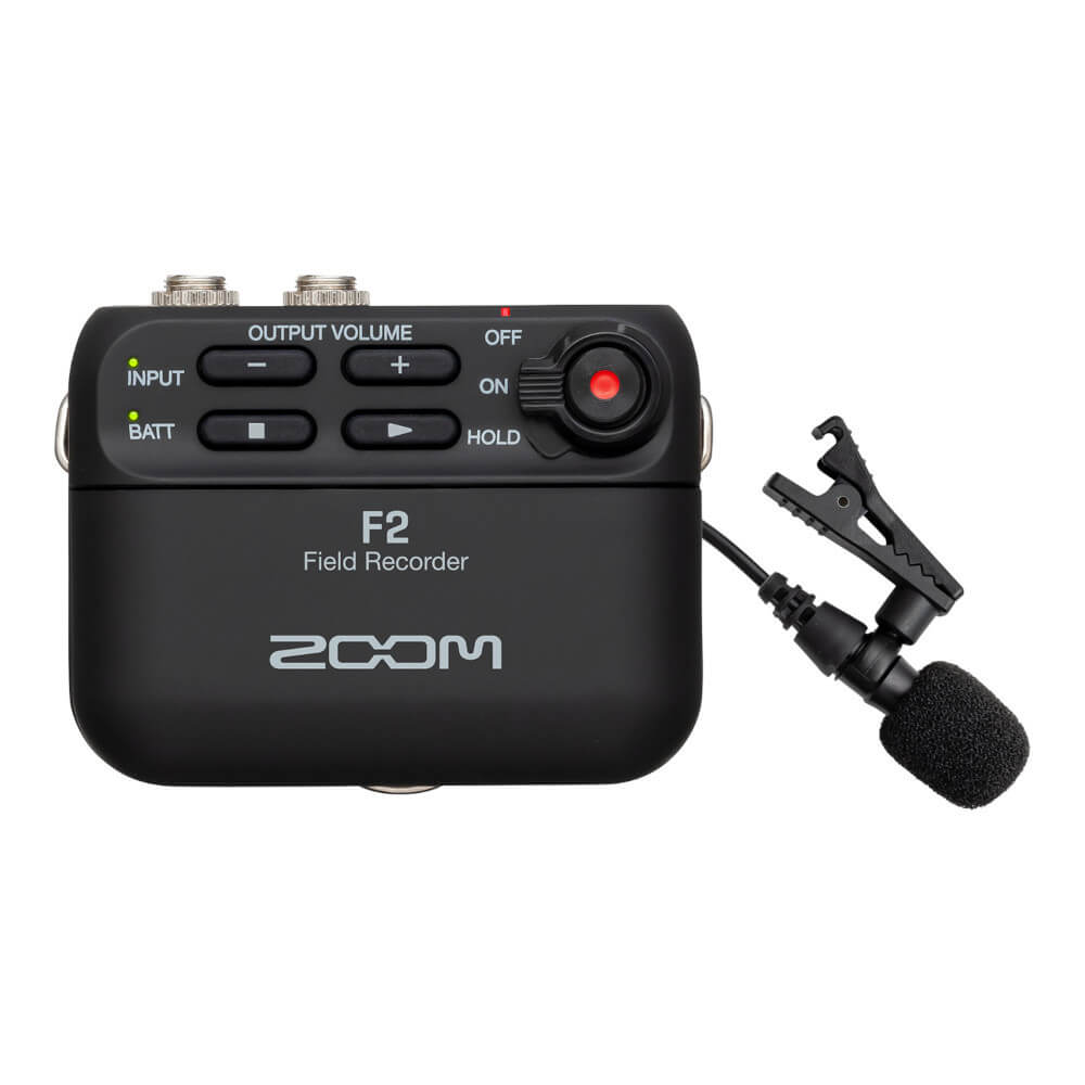 ZOOM F2/B (Black) Field Recorder