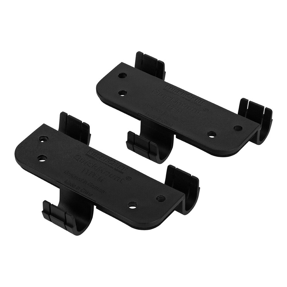 Effector Case - RockBoard by Warwick QuickMount Type M - Pedal Mounting Plates For Dunlop Cry Baby Wah Pedals [RBO B QM T M]