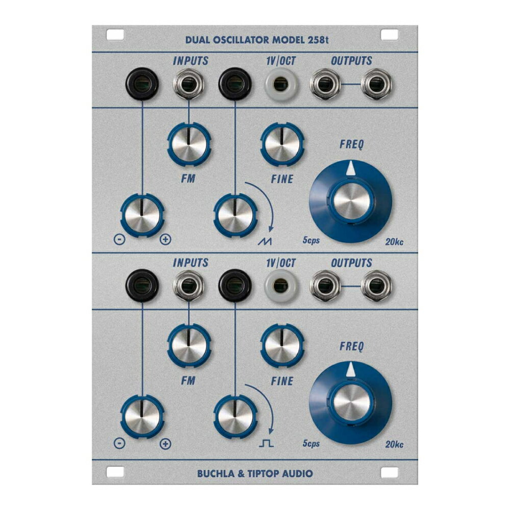 Tiptop Audio Model 258t Dual Oscillator