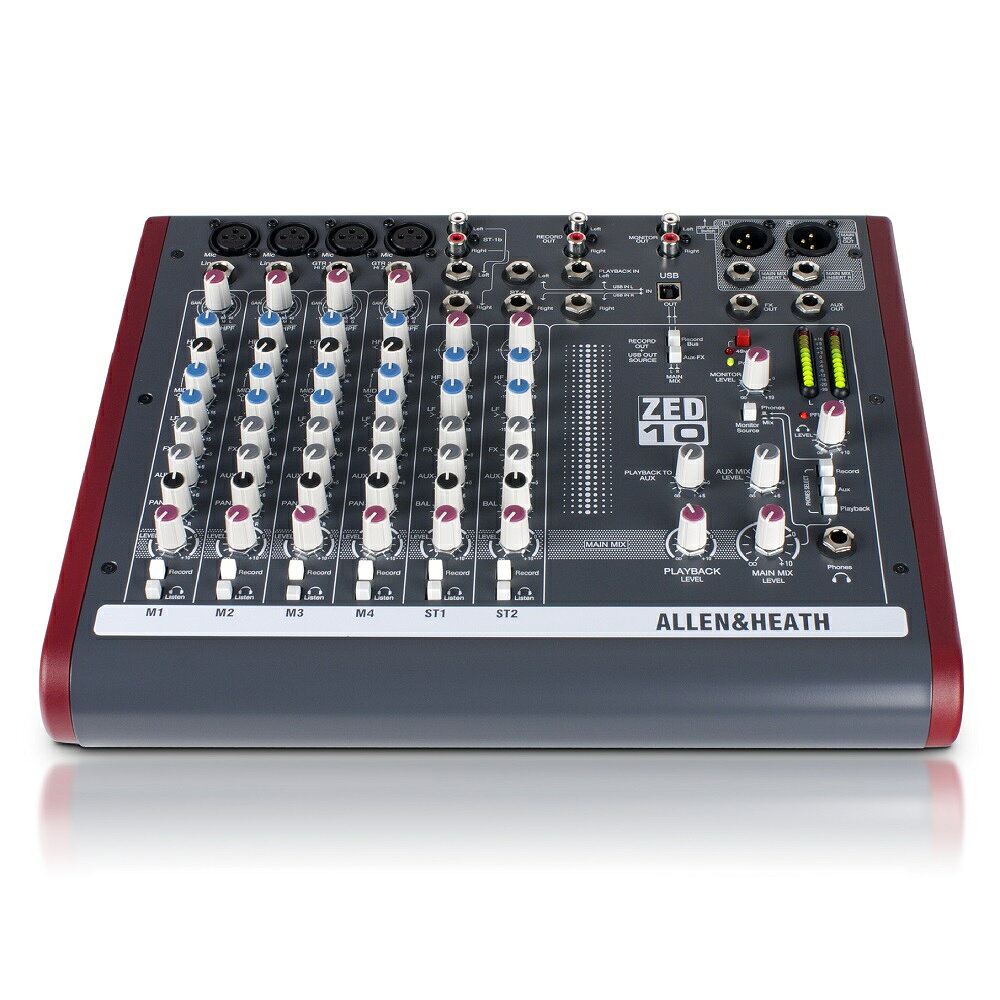 ミュージックランドKEY EASTのAllen & Heath ZED10｜アングル2