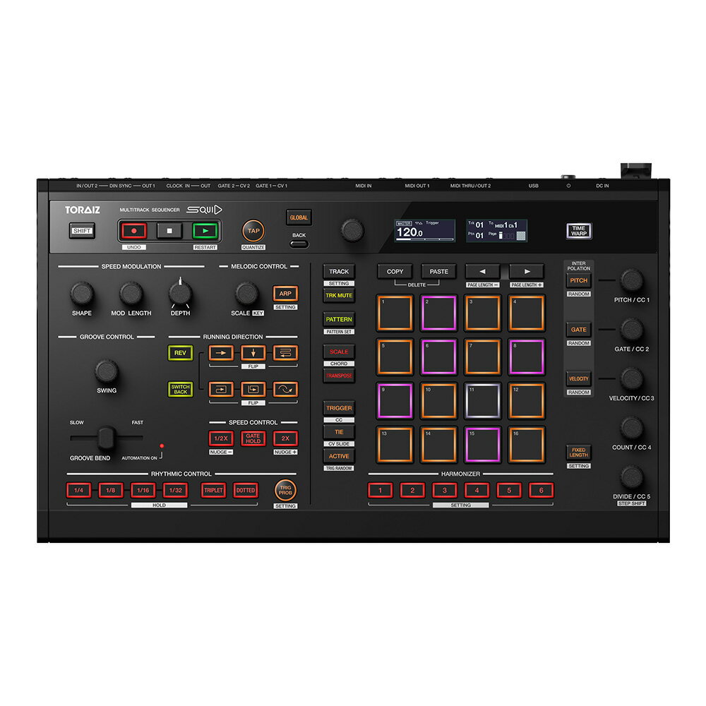 Pioneer DJ TORAIZ SQUID Multitrack sequencer