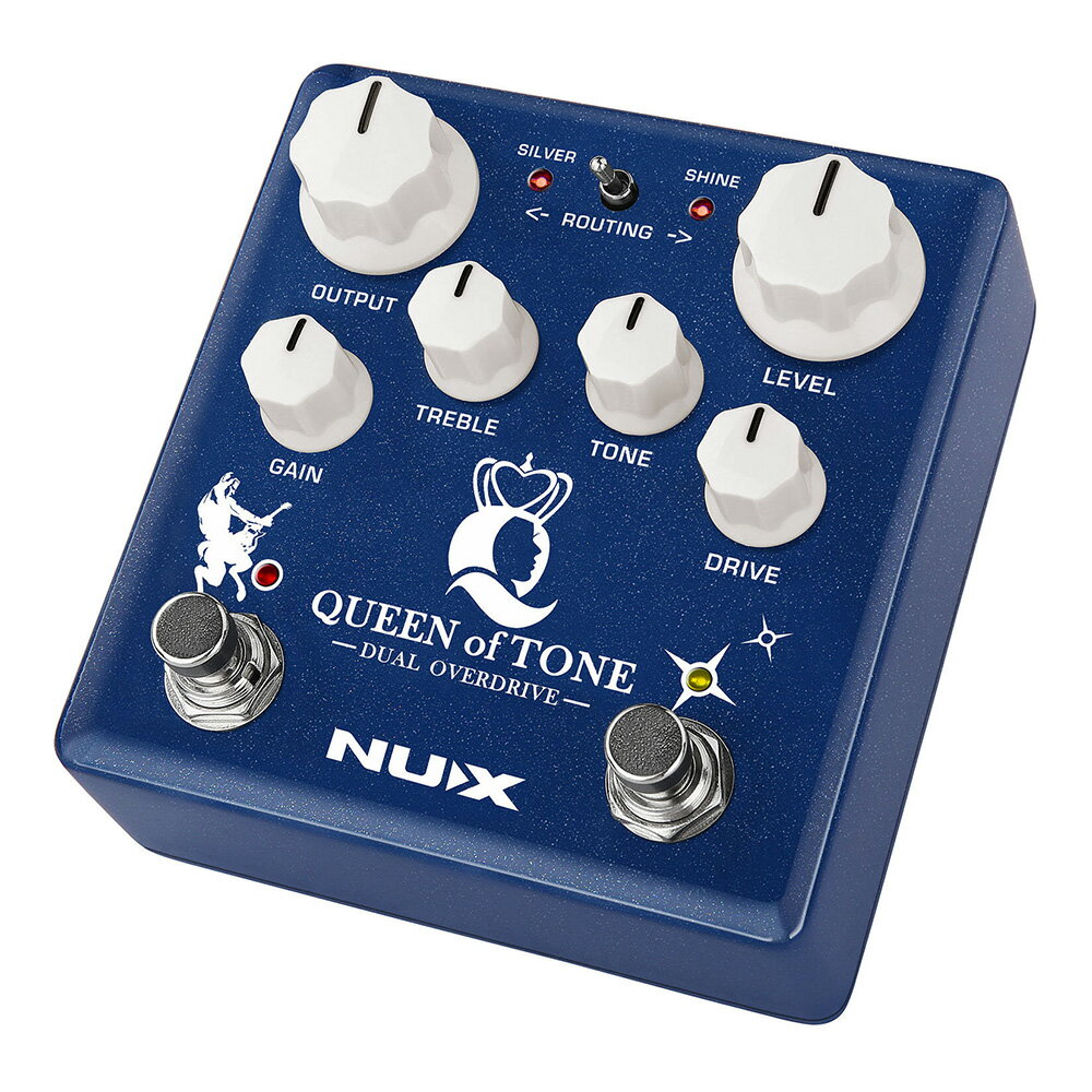 NUX Queen of Tone (NDO-6) -Dual Overdrive-