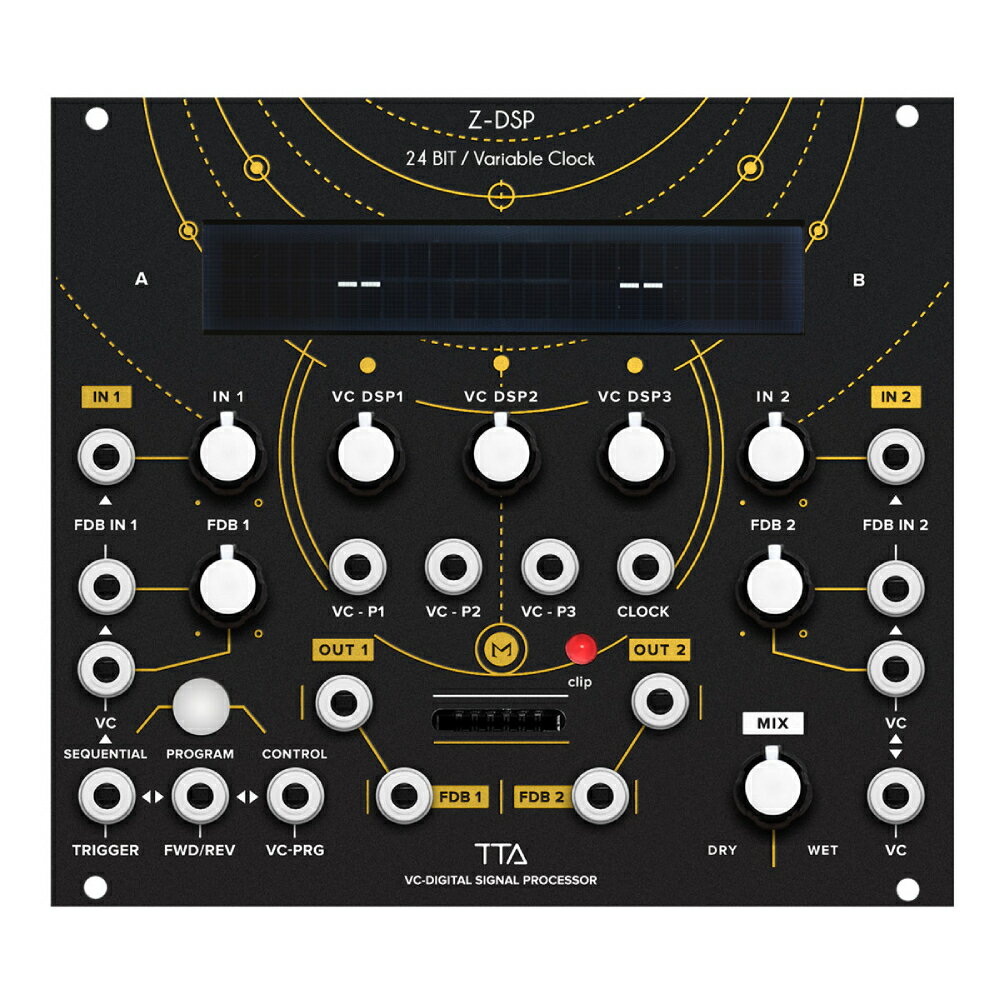 Tiptop Audio Z-DSP NSBlack Panel