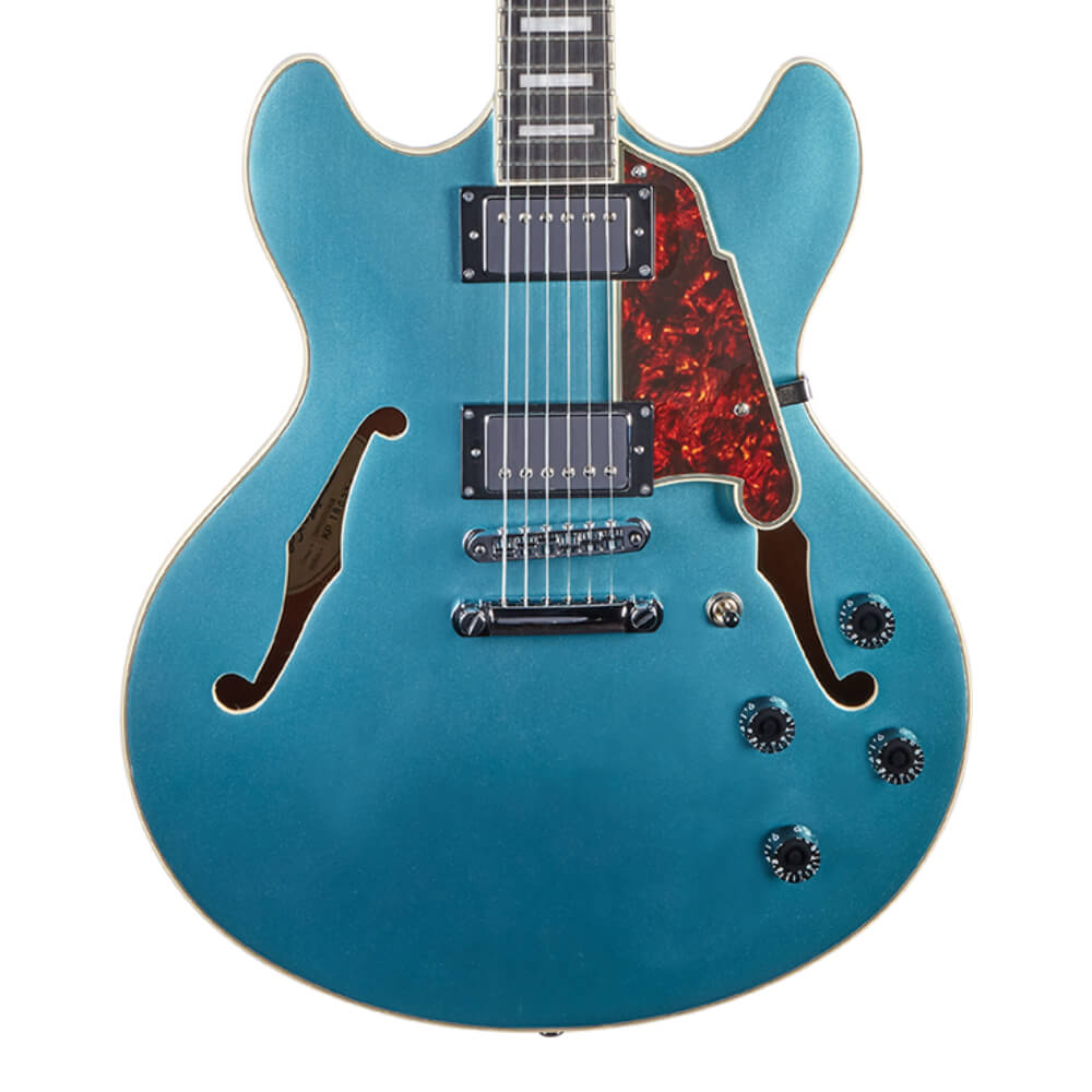 D'Angelico Premier DC Ocean Turquoise