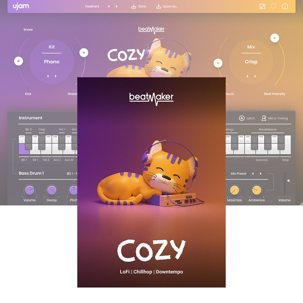 UJAM Beatmaker COZY【メール納品】