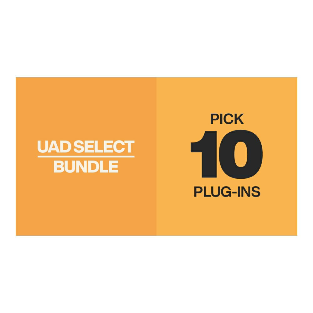 DTM, 錄音, PA機器 - UNIVERSAL AUDIO UAD Select 10 Bundle [メール納品]