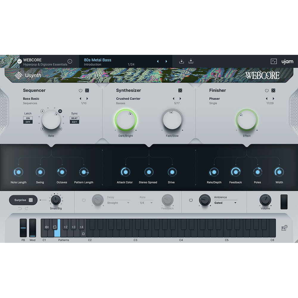 UJAM Usynth WEBCORE [メール納品]