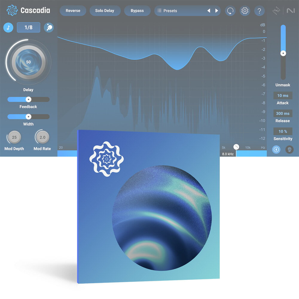iZotope Cascadia [メール納品]