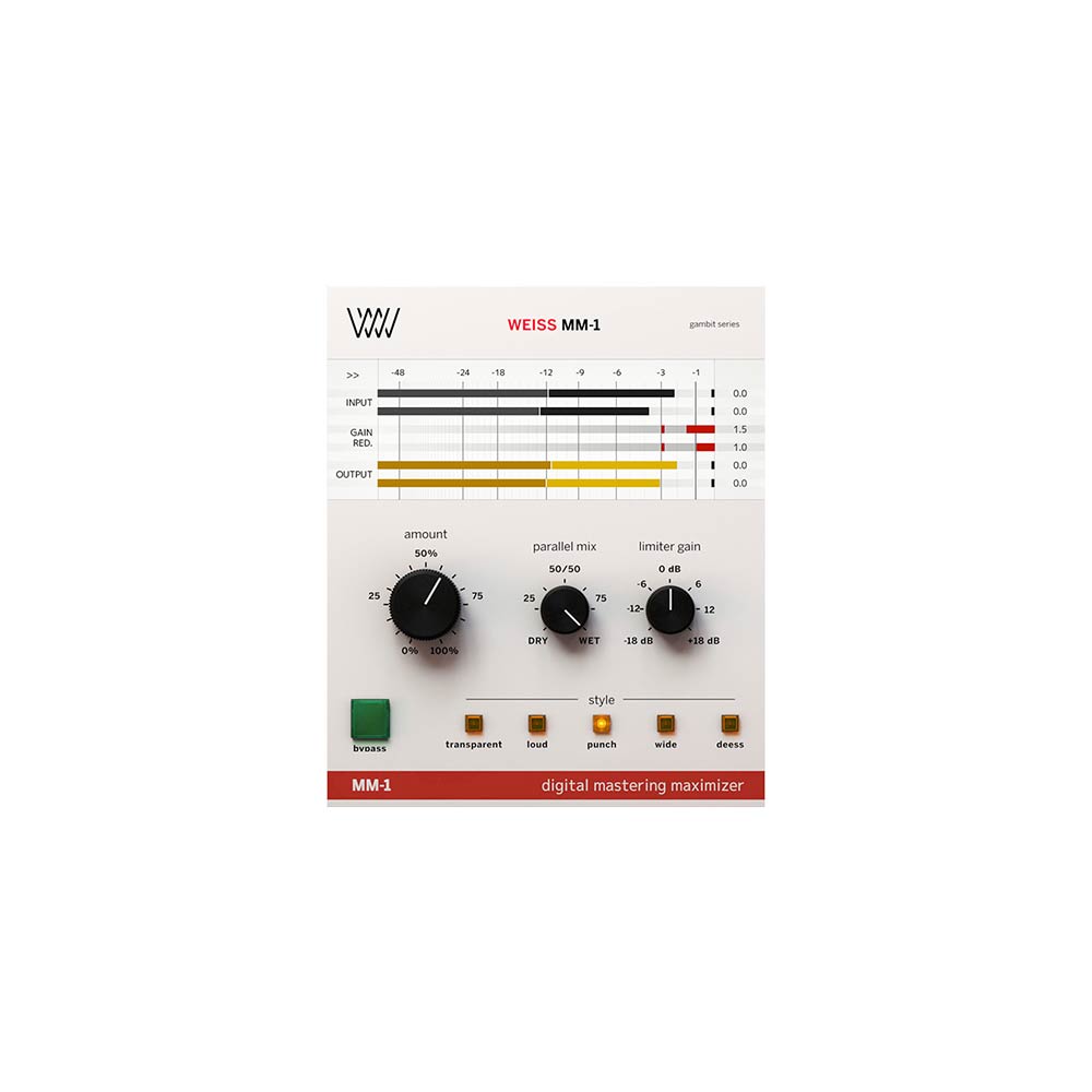 Softube Weiss MM-1 Mastering Maximizer [メール納品]
