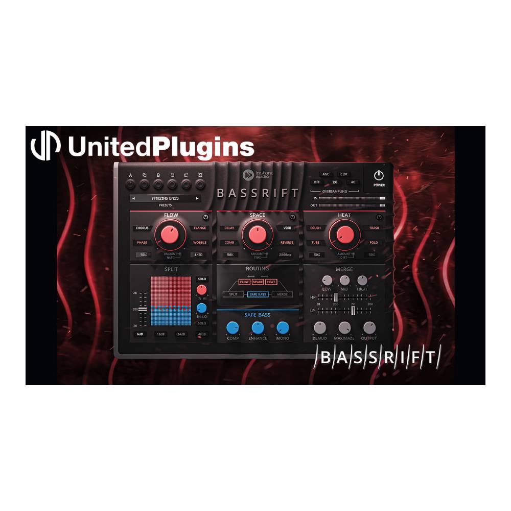 UnitedPlugins BassRift [メール納品]