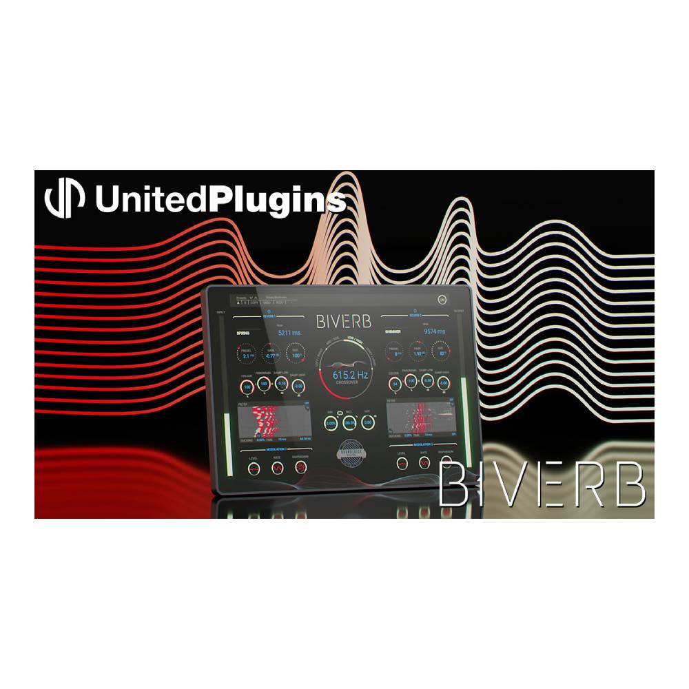 UnitedPlugins Biverb [メール納品][メーカープロモーション 2/27まで]
