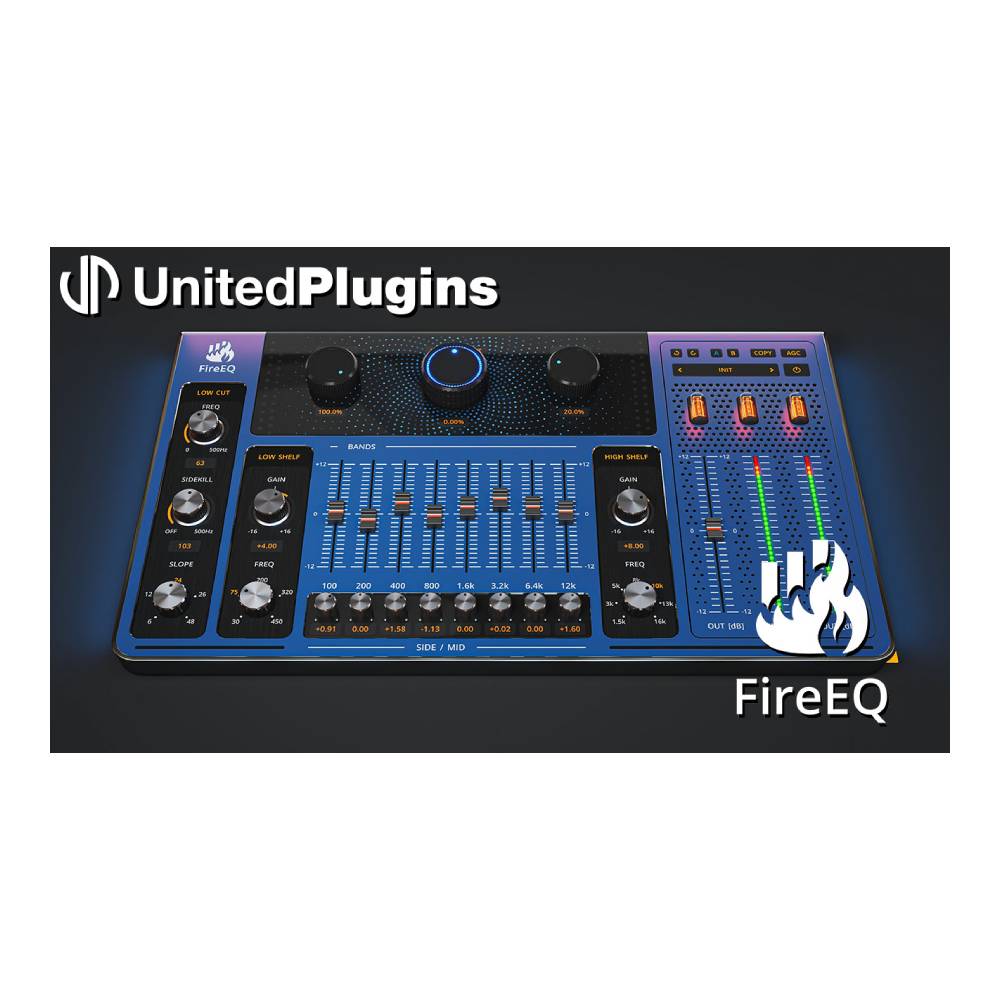 UnitedPlugins FireEQ [メール納品]