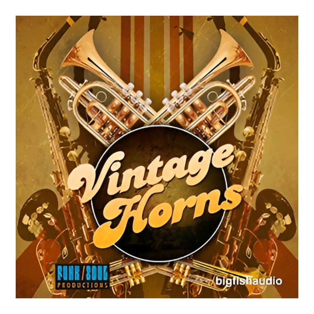 Sound Source - BIG FISH AUDIO VINTAGE HORNS[メール納品]