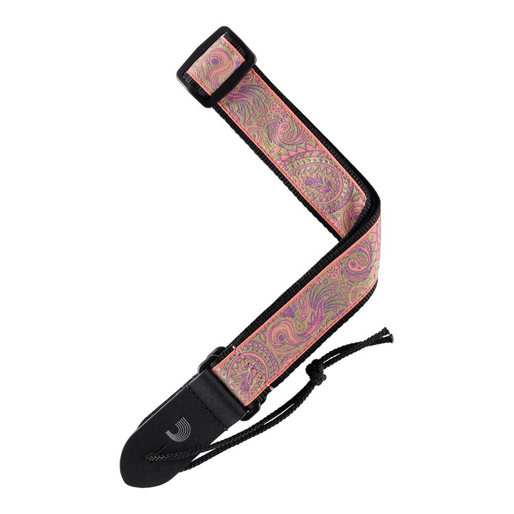 トピックスショッピングクレジット分割48回払いまで金利手数料0%！期間限定 2026年2月28日まで30,000円（税込）以上のお買い物が対象となります。本キャンペーンはクレジットカードでのお支払いは対象外となります。詳しくはお問い合わせください。アイテム説明すべてのヴォイシングのウクレレに対応する、ペイズリー柄ウクレレ用ストラップ。ユニークな柄とアートワークの丈夫なストラップは、どんなウクレレや子供用ギターにもアクセントを与えます。スペック■Jacquard製ストラップ■長さ : 25" 〜 40"（約63.5cm 〜 約101.6cm）まで調節可能■幅：1.5"（約3.8cm）納期について売却時は迅速に商品情報の削除を心掛けておりますが、ショッピングページの更新までにタイムラグが生じ、ご注文のタイミングによっては商品のご用意ができない場合がございます。あらかじめご了承くださいますようお願い申し上げます。最強配送対象商品以外、納期のご確認はご注文前に「商品についての問合わせ」よりお問い合わせください。
