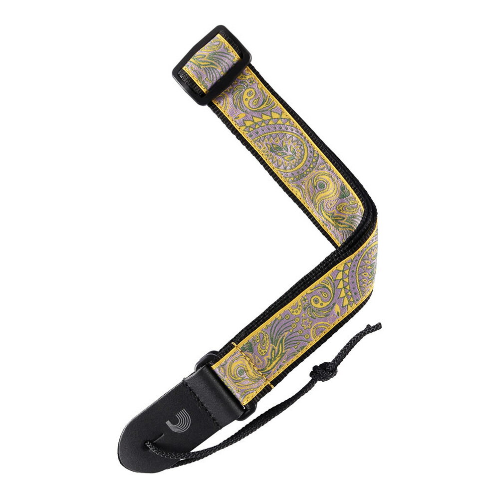 トピックスショッピングクレジット分割48回払いまで金利手数料0%！期間限定 2026年2月28日まで30,000円（税込）以上のお買い物が対象となります。本キャンペーンはクレジットカードでのお支払いは対象外となります。詳しくはお問い合わせください。アイテム説明すべてのヴォイシングのウクレレに対応する、ペイズリー柄ウクレレ用ストラップ。ユニークな柄とアートワークの丈夫なストラップは、どんなウクレレや子供用ギターにもアクセントを与えます。スペック■Jacquard製ストラップ■長さ : 25" 〜 40"（約63.5cm 〜 約101.6cm）まで調節可能■幅：1.5"（約3.8cm）納期について売却時は迅速に商品情報の削除を心掛けておりますが、ショッピングページの更新までにタイムラグが生じ、ご注文のタイミングによっては商品のご用意ができない場合がございます。あらかじめご了承くださいますようお願い申し上げます。最強配送対象商品以外、納期のご確認はご注文前に「商品についての問合わせ」よりお問い合わせください。
