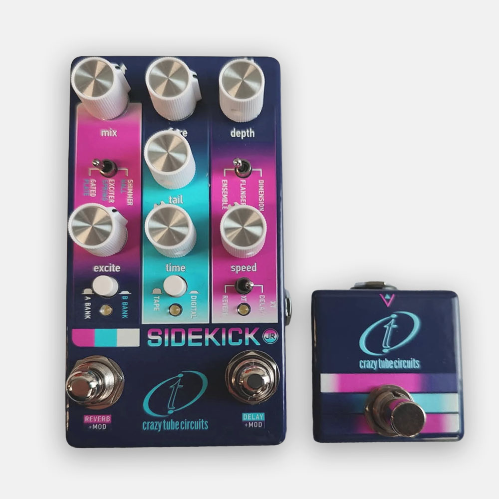 Rakuten - Crazy Tube Circuits Sidekick JR Japan Ltd 80’s Dream w/XT FootSwitch