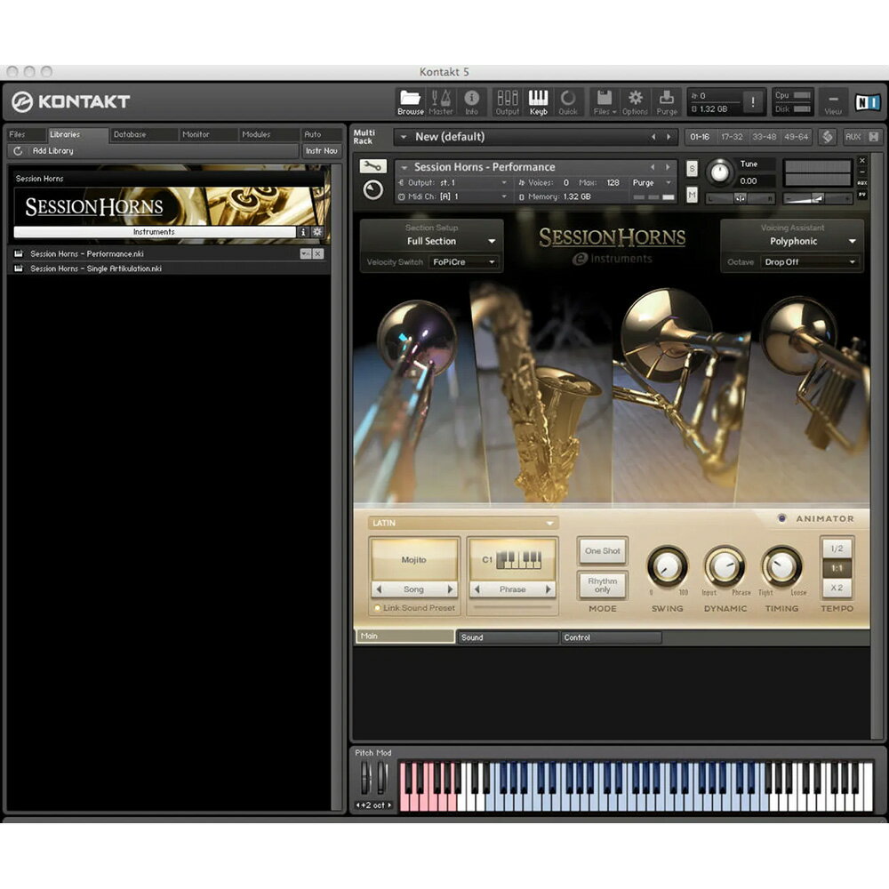 Native Instruments Session Horns [メール納品][メーカープロモーション 6/30まで]