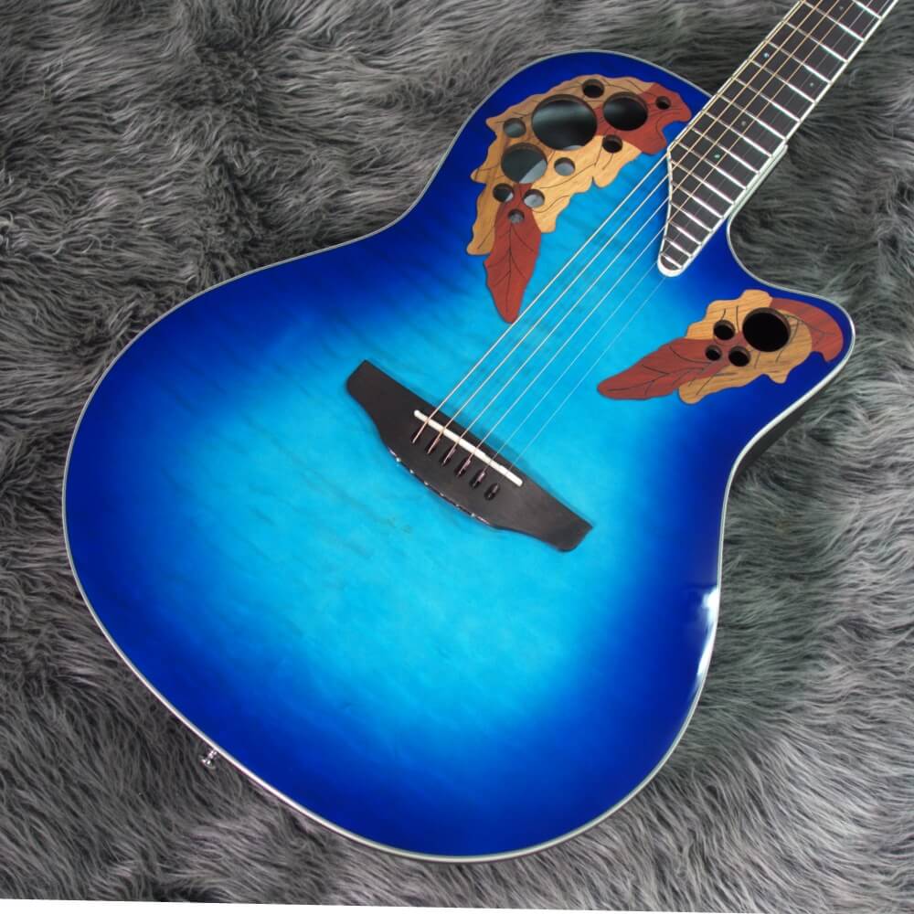 Ovation CE48P-RG -The Celebrity Collection Celebrity Elite Exotic Super Shallowh-