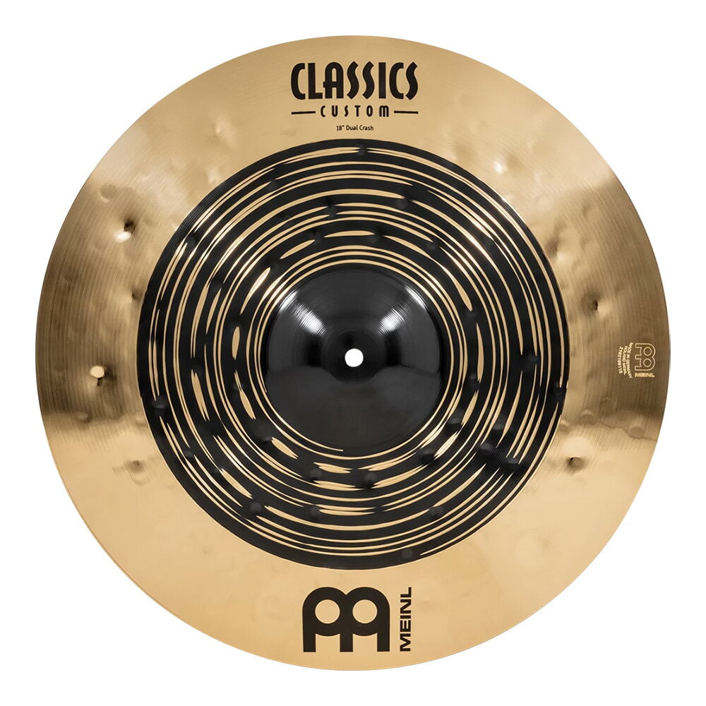 MEINL 18" Classics Custom Dual Crash [CC18DUC]