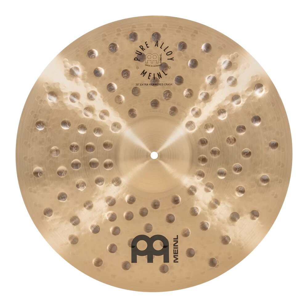 トピックスショッピングクレジット分割48回払いまで金利手数料0%！期間限定 2025年11月30日まで30,000円（税込）以上のお買い物が対象となります。本キャンペーンはクレジットカードでのお支払いは対象外となります。詳しくはお問い合わせください。アイテム説明Medium Thin ウエイトながら、芯のある存在感をもたらすクラッシュ。素早くピークへ到達し、唸りながら減衰する特徴を持った、存在感あるクラッシュです。■Pure Alloy Extra Hammered シリーズPure Alloy（ピュア・アロイ）シリーズは、ドイツメイドの高い技術と、洗練されたマイネルならではのルックス、精密で丁寧な物作りへのこだわりによって、優れたタッチと、心地よく澄んだピュアな倍音、幅広い音域をカバーする豊かな響きを実現しています。Extra Hammered Seriesは、このPure Alloyの特長に、より芯のある強さと深く複雑な倍音をもたらしています。スペック■Size：20"■Weight：Medium Thin■Material：Pure Alloy■Shaping：Computerized Hammering納期について売却時は迅速に商品情報の削除を心掛けておりますが、ショッピングページの更新までにタイムラグが生じ、ご注文のタイミングによっては商品のご用意ができない場合がございます。あらかじめご了承くださいますようお願い申し上げます。最強配送対象商品以外、納期のご確認はご注文前に「商品についての問合わせ」よりお問い合わせください。