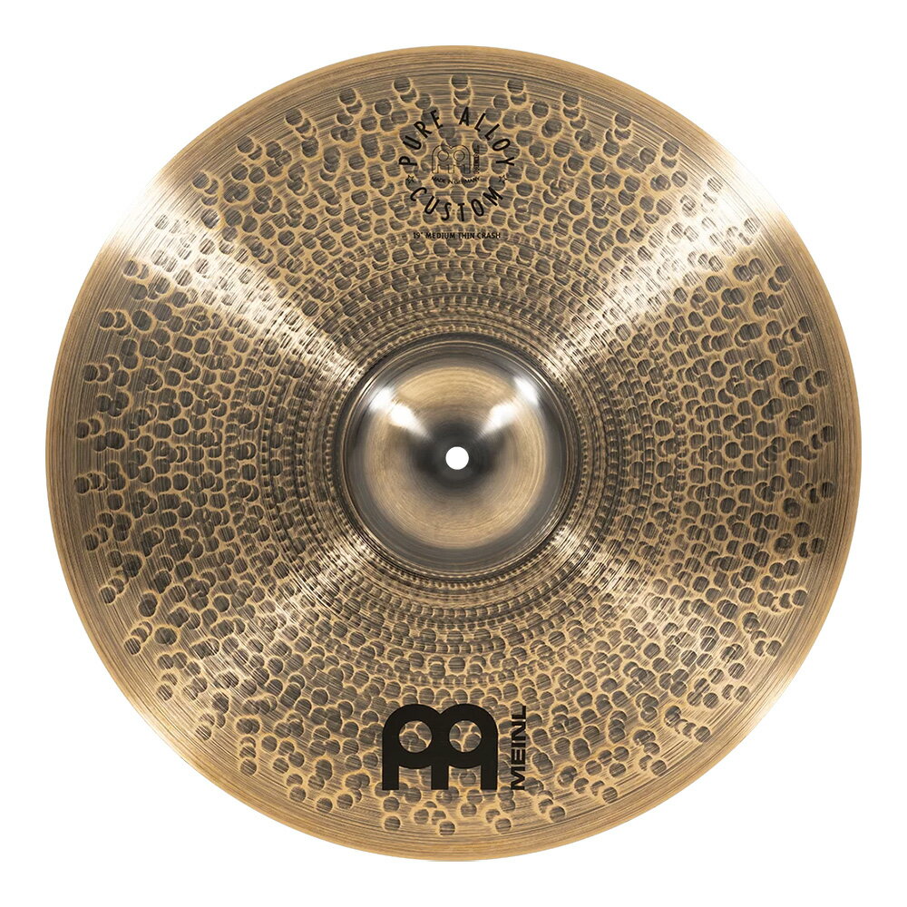MEINL 19" Pure Alloy Custom Medium Thin Crash [PAC19MTC]