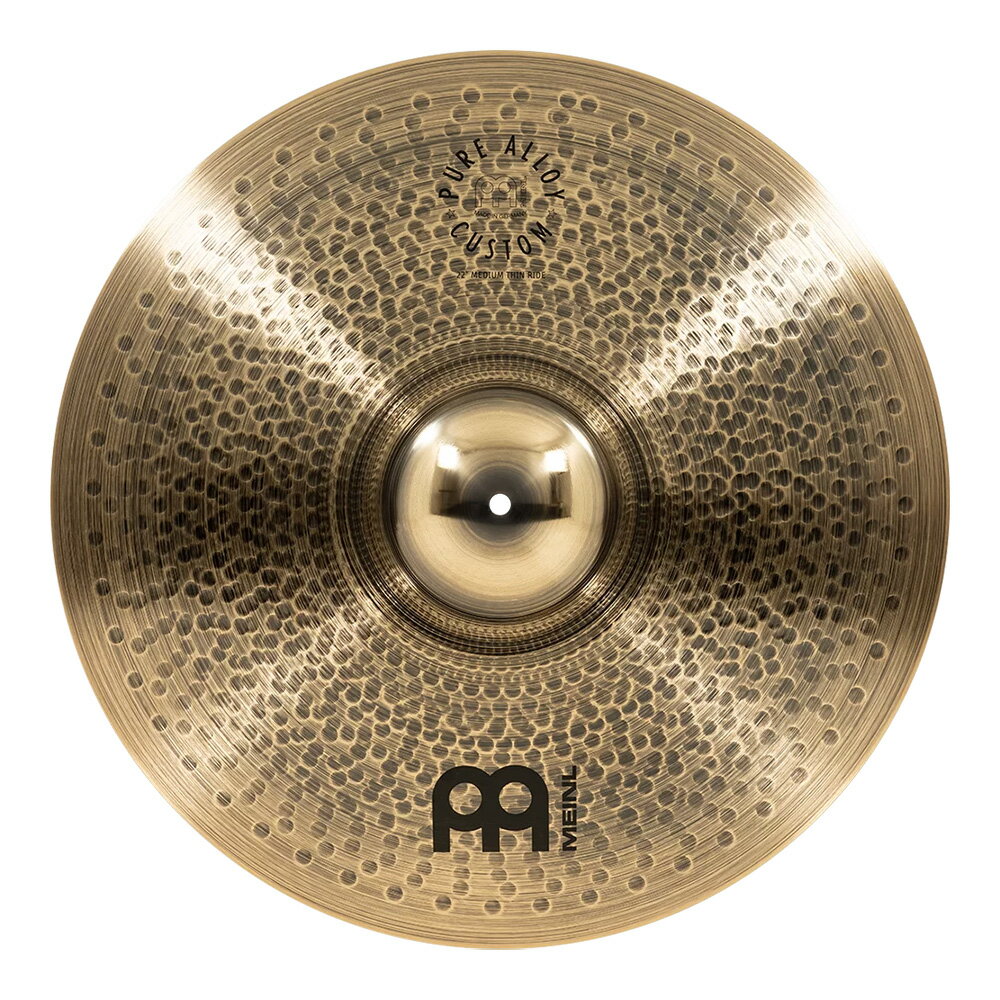 MEINL 22" Pure Alloy Custom Ride Medium Thin [PAC22MTR]