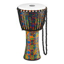 MEINL Rope Tuned Travel Series Djembe, Synthetic Head - 12