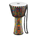 MEINL Rope Tuned Travel Series Djembe, Synthetic Head - 10