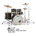 Pearl DECADE MAPLE "Ready Set Go" DMP825S/CN #229 White Satin Pearl