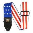 ERNIE BALL #5631 Premium Guitar Strap/Bass Strap - Stars and Stripes