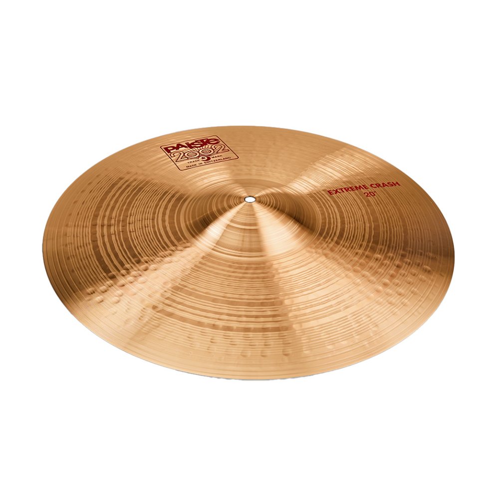 トピックスショッピングクレジット分割48回払いまで金利手数料0%！期間限定 2025年11月30日まで30,000円（税込）以上のお買い物が対象となります。本キャンペーンはクレジットカードでのお支払いは対象外となります。詳しくはお問い合わせください。アイテム説明Paiste 2002 Extreme Crash（エクストリーム・クラッシュ）は、大音量で演奏することができる非常にパワフルで頑丈なシンバルです。力強く、ふくよかで、クリアなクラッシュ・サウンドが魅力です。製品仕様Sizes：18", 19", 20"Weight：HeavyVolume：LoudSound color：BrightFrequency range：WideFrequency mix：CleanStick Sound：WashyResponse Intensity：LivelySustain：LongBell character：IntegratedFeel：Heavy納期について売却時は迅速に商品情報の削除を心掛けておりますが、ショッピングページの更新までにタイムラグが生じ、ご注文のタイミングによっては商品のご用意ができない場合がございます。あらかじめご了承くださいますようお願い申し上げます。最強配送対象商品以外、納期のご確認はご注文前に「商品についての問合わせ」よりお問い合わせください。