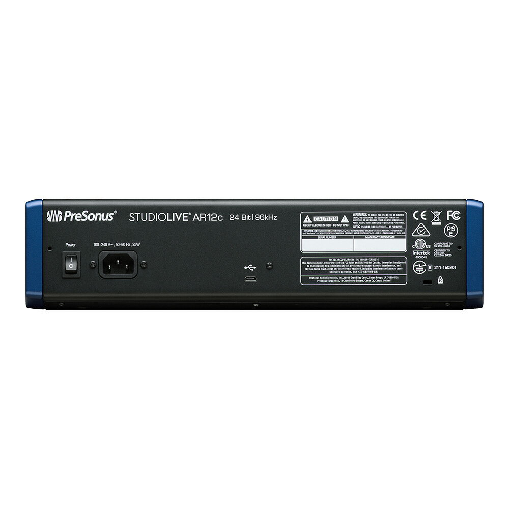 PreSonus StudioLive AR12c Analog Mixer