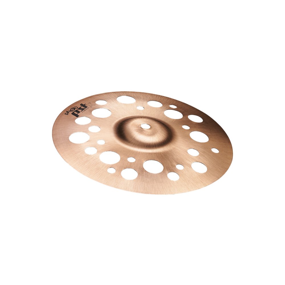 トピックスショッピングクレジット分割48回払いまで金利手数料0%！期間限定 2026年2月28日まで30,000円（税込）以上のお買い物が対象となります。本キャンペーンはクレジットカードでのお支払いは対象外となります。詳しくはお問い合わせください。アイテム説明Paiste PST Xシリーズは、個性的なエフェクト・シンバル・コレクションです。このシリーズの中心となるのはスイス製のモデルで、特徴的なホール加工を施すことで個性豊かなサウンドを実現しています。シルクのような仕上げの表面は視覚的にもシンバルを際立たせ、アルミニウム製のピュア・ベルは、その独特なキャラクターとコンセプトによって他にはないサウンドを提供します。PST X Swiss Splashは、ウォームで音抜けがよくフォーカスされたレンジ感と複雑な倍音が特徴。爆発的なレスポンスとソフトな感触で、あらゆる音楽スタイルに対応する軽快なアクセント・エフェクト・シンバルです。製品仕様Sizes：10"Weight：LightVolume：SoftSound color：MediumFrequency range：MediumFrequency mix：Rough/Complex/RichStick Sound：WashyResponse Intensity：LivelySustain：ShortBell character：IntegratedFeel：Soft納期について売却時は迅速に商品情報の削除を心掛けておりますが、ショッピングページの更新までにタイムラグが生じ、ご注文のタイミングによっては商品のご用意ができない場合がございます。あらかじめご了承くださいますようお願い申し上げます。最強配送対象商品以外、納期のご確認はご注文前に「商品についての問合わせ」よりお問い合わせください。