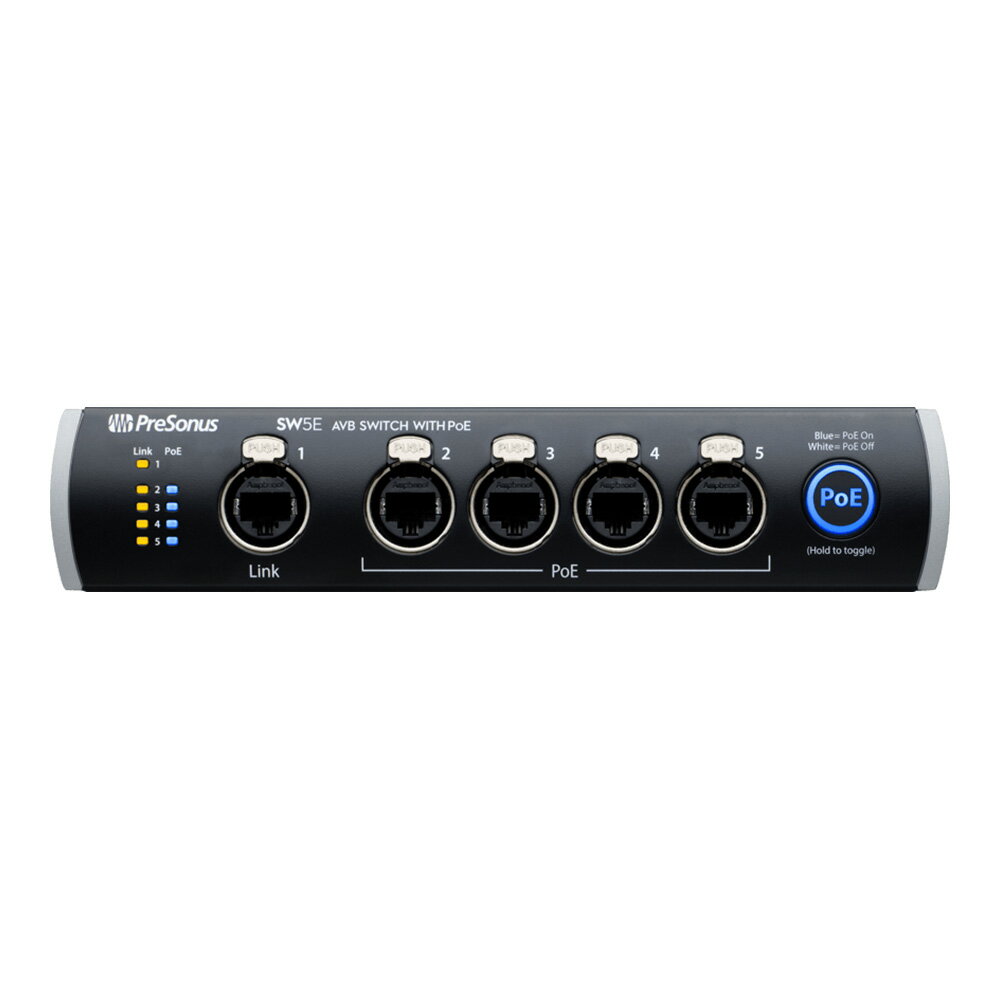 PreSonus SW5E Network Switch and Bridge