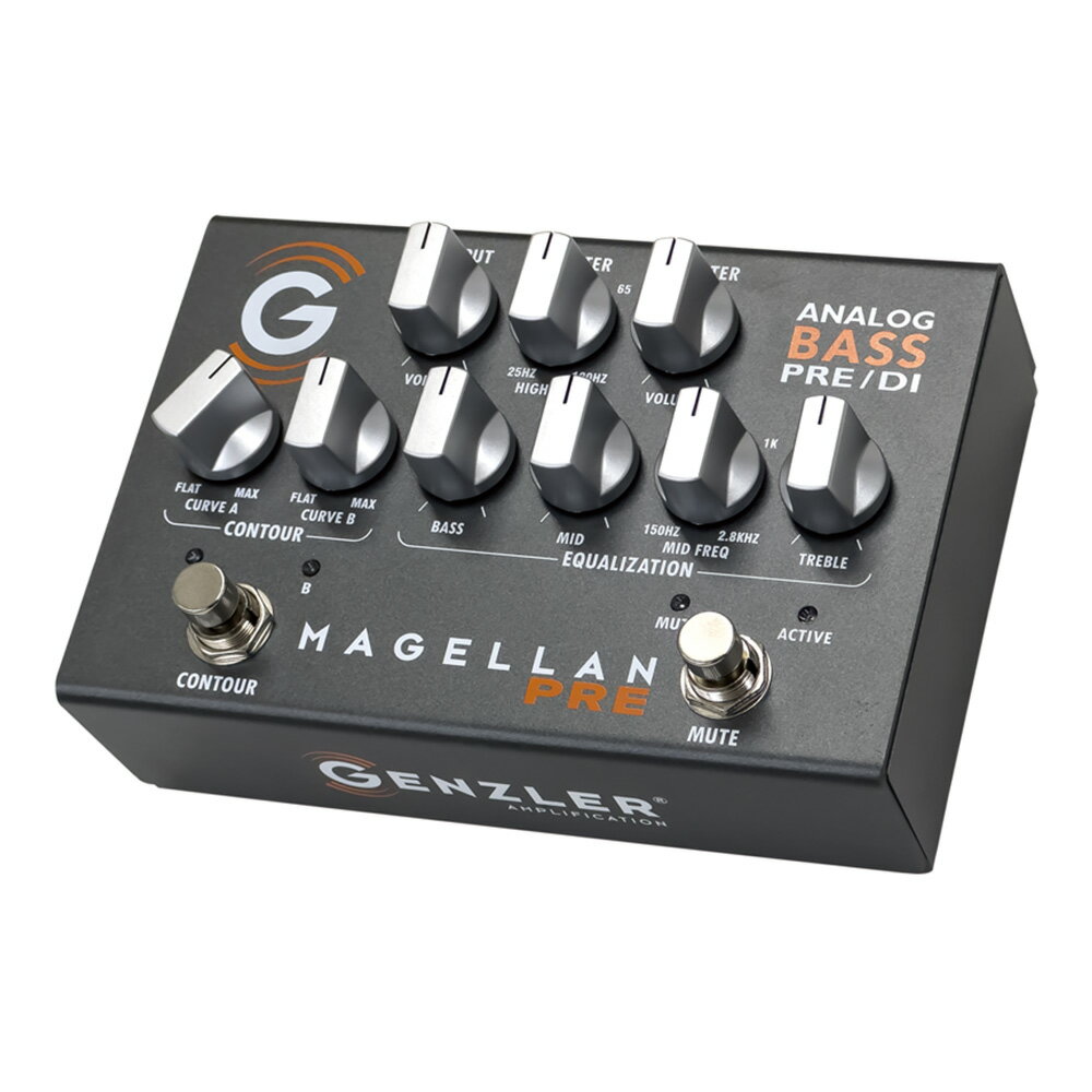 GENZLER MAGELLAN PRE Preamp / DI Pedal [MG-PRE-PEDAL] [メーカープロモーション 10/31まで]