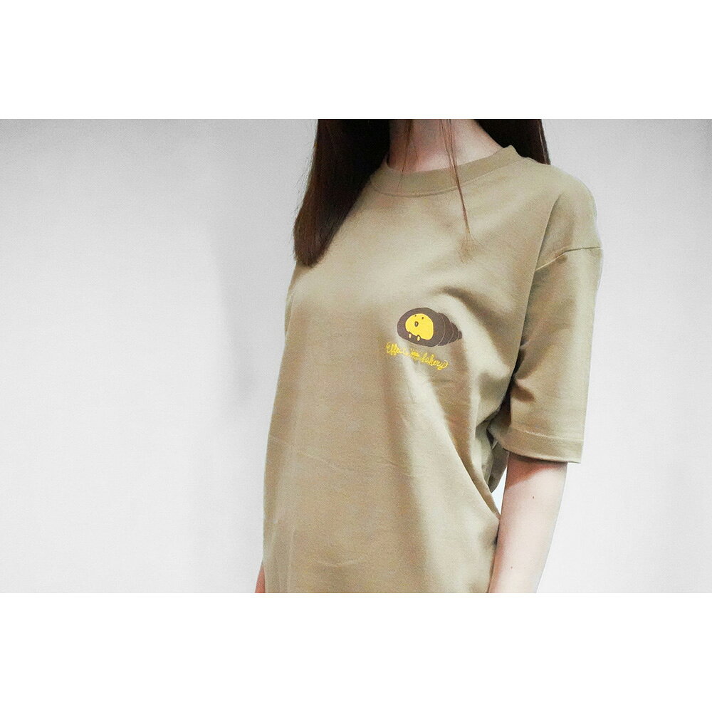 ミュージックランドKEY EASTのEffects Bakery Choco Cornet Tシャツ チョココロネブラウン Mサイズ｜アングル3