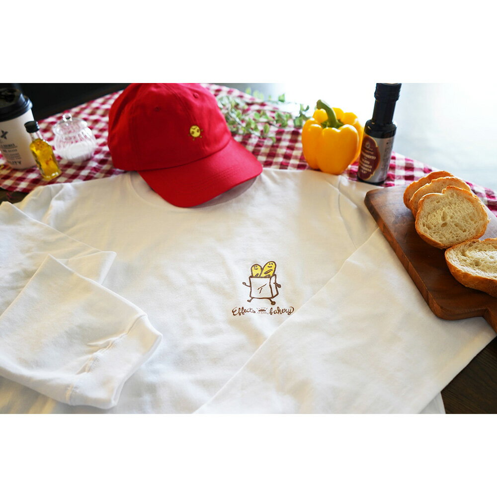 Effects Bakery French Bread 長袖 Tシャツ ホワイト 2XLサイズ
