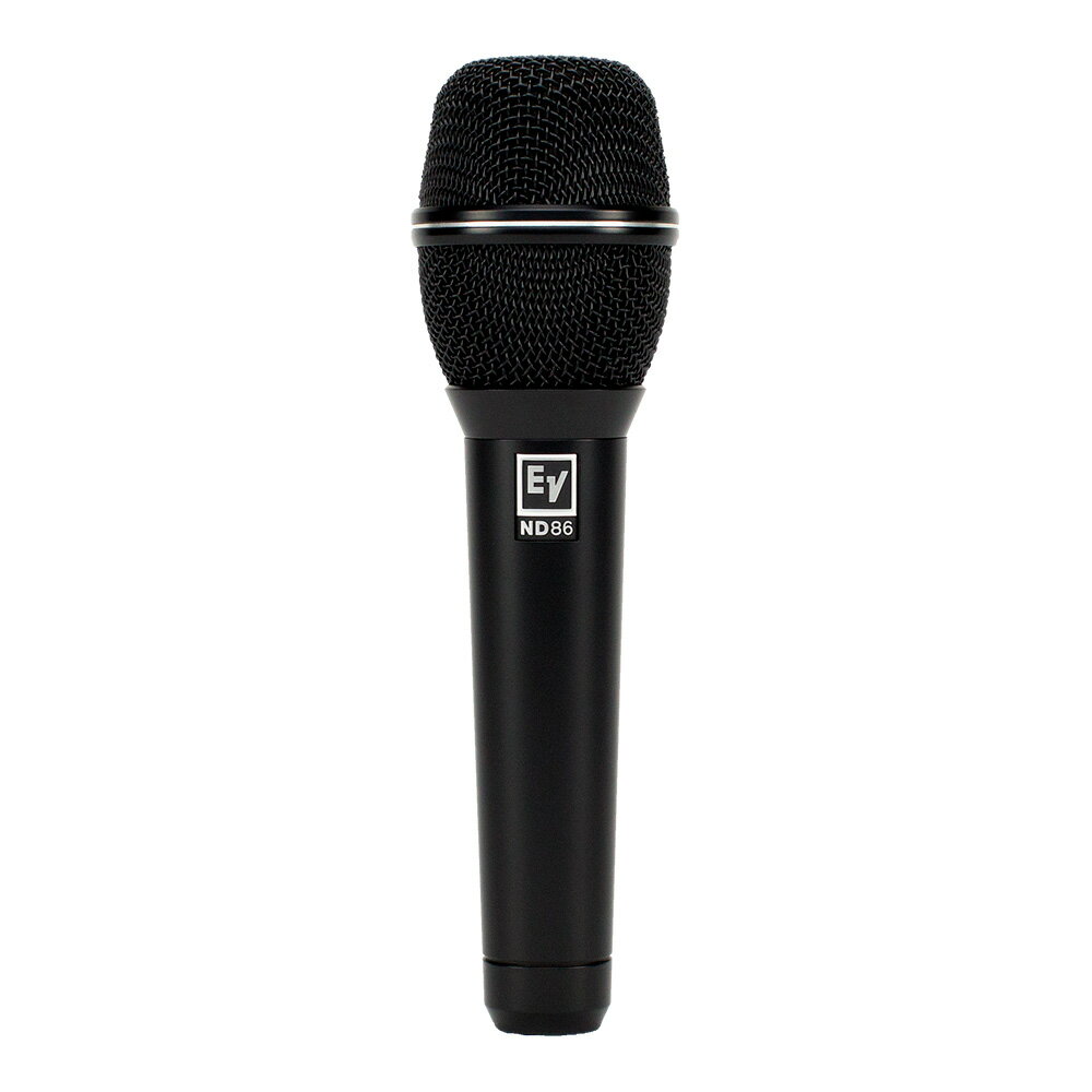 トピックスショッピングクレジット分割48回払いまで金利手数料0%！期間限定 2026年2月28日まで30,000円（税込）以上のお買い物が対象となります。本キャンペーンはクレジットカードでのお支払いは対象外となります。詳しくはお問い合わせください。アイテム説明ダイナミック・スーパーカーディオイド・ボーカル向けマイク。独自のハイパスフィルター機能を搭載したMD86は、低域を抑えた理想的なボーカルサウンドを実現。パワフルで抜けがよく、中〜大規模の会場に最適です。■ショックマウントカプセル機構によるハンドリングノイズを低減低周波の振動ノイズをシャットアウト。■ ハムバッキングコイルによりハムノイズ低減スピーカーキャビネットの近くや電磁波ノイズを発する機器の近くでも安心して使用可能。■Memraflex グリルを採用堅牢なタイトメッシュグリルにより耐久性が向上。■スムーズで明瞭なボーカルサウンド独自のハイパスフィルター技術により低音域を抑え中高音域のボーカルトーンをブースト＆カットするこで理想的なボーカルサウンドを実現。中〜大規模の音響環境が厳しい会場にも対応可能。スペック■ダイナミックマイク■周波数特性：CLOSE：30 Hz - 17 kHzFAR：70 Hz - 17 kHz■指向性：スーパーカーディオイド■最大SPL L：140dB■インピーダンス：350Ω■出力端子：XLR3ピン■仕上げ：ブラックポリウレタン■材質：亜鉛ダイキャス、Memraflexグリル■重量：326g■付属品：ケース、マイクホルダー納期について売却時は迅速に商品情報の削除を心掛けておりますが、ショッピングページの更新までにタイムラグが生じ、ご注文のタイミングによっては商品のご用意ができない場合がございます。あらかじめご了承くださいますようお願い申し上げます。最強配送対象商品以外、納期のご確認はご注文前に「商品についての問合わせ」よりお問い合わせください。