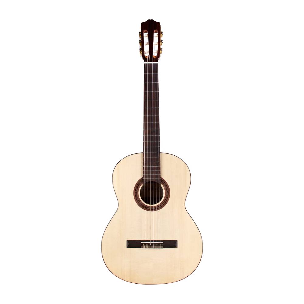 トピックスショッピングクレジット分割48回払いまで金利手数料0%！期間限定 2026年2月28日まで30,000円（税込）以上のお買い物が対象となります。本キャンペーンはクレジットカードでのお支払いは対象外となります。詳しくはお問い合わせください。アイテム説明C?rdobaのフラッグシップモデルC5をベースにしたC5 Spruceは、ファン垂涎の一本に新たな選択肢を加えます。初めてのナイロン弦ギターとして最適なこの軽量モデルは、単板のイングルマン・スプルース・トップとマホガニー・バック＆サイドを採用し、美しいサステインとクリアでパワフルな音色を生み出す。伝統的なスパニッシュ・スタイルでハンドメイドされたC5は、彫刻が施されたヘッドストック、手作業ではめ込まれたウッド・ロゼッタ、パーフェロー・バインディング、サバレス弦、光沢のあるPUフィニッシュにより、他のエントリー・レベルのギターとは一線を画す仕上がりとなっています。軽量で調整可能なトラスロッドをネックに内蔵し、安定性を高めています。イングルマン・スプルース単板トップのナチュラル・フィニッシュです。 [主な特長]構造：ソリッド・トップファミリー：トラディショナルスタイル：クラシック[仕様]サイド & バック：マホガニーバック・バインディング：コンポジットバック・センター・ストリップ：パーフェローボディ・トップ：イングルマン・スプルース単板スタイル：クラシックカラー：ナチュラル（NAT）フィニッシュ：グロス・ポリウレタンフレットからボディ：12ネック・ジョイント：ダブテイルネック・シェイプ：Cシェイプトップ・ブレイシング・パターン：Fanウエスト幅：248mm（9.3/4インチ）[寸法・重量]ボディ・デプス：100mm（4インチ）ボディ・デプス・アッパーバウト：95mm（3/4インチ）ボディの長さ：489mm（19 1/4インチ）フレット寸法：2.0mm（幅）×1.1mm（高さ）ロアバウト幅：371mm（14 5/8インチ）マスター・カートンの寸法：112x58x69 (cm) - C?rdoba・トライアングル・マスター・カートン（6パック）ネック厚 1フレット：21mmネック厚 9フレット：24mmナット幅：52mm（2インチ）全長：991mm（39インチ）弦長：650mm（25.6インチ）出荷時梱包の寸法：104 x 47 x 14 (cm) - C?rdoba Guitar Triangle Box (ケースなし)サウンドホール径：84mm（3.3インチ）楽器重量の目安：1.4 kgアッパーバウト幅：292mm（11 1/2インチ）[その他]原産国：中国貝の有無：No限定商品：Noフレットタイプ：ミディアム ハイフレット数：19ヘッドプレート：コンポジットヘッドストックロゴ：C?rdoba アーチ・ロゴ - メイプル付属ケース：ケースあり弦の数：6ナットの弦の間隔：43mmpcid：1psid：1ロゼッタ：オール・ウッド・トラディショナルサウンドボードの厚さ：2.8 - 3.0 mmストリングス：Savarez クリスタル・コラム・ハイテンション 500CJテールストリップ：コンポジットトップ・バインディング：コンポジットトラスロッド：デュアルアクショントラスロッド・レンチ：4mm六角レンチチューニング：E-A-D-G-B-Eチューニング・マシン：C?rdoba ゴールド、パールボタンチューニング・マシン・モデル：Der Jung DJ216GK-A1W (S2)※画像はイメージとなります。商品の特性上、杢目や色味は個体差がございます。納期について売却時は迅速に商品情報の削除を心掛けておりますが、ショッピングページの更新までにタイムラグが生じ、ご注文のタイミングによっては商品のご用意ができない場合がございます。あらかじめご了承くださいますようお願い申し上げます。最強配送対象商品以外、納期のご確認はご注文前に「商品についての問合わせ」よりお問い合わせください。