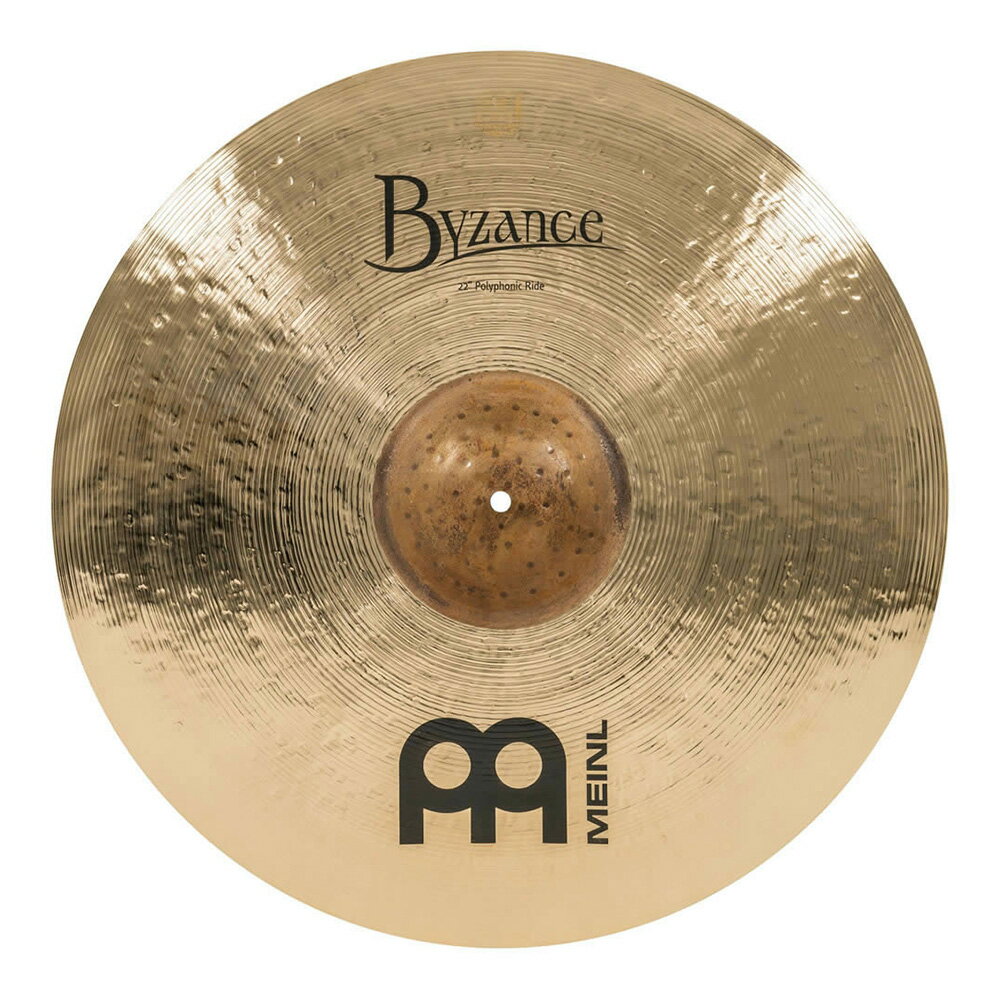 MEINL Byzance Brilliant 22" Polyphonic Ride [B22POR-B]