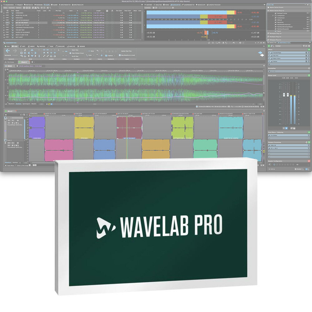 steinberg WaveLab Pro 12 通常版（WaveLab/R）パッケージ版