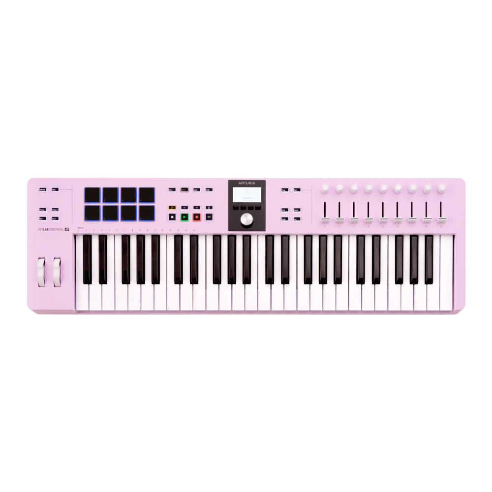 ■3,000円OFFクーポン配布中 Arturia KeyLab Essential 49 mk3 Rose Quartz